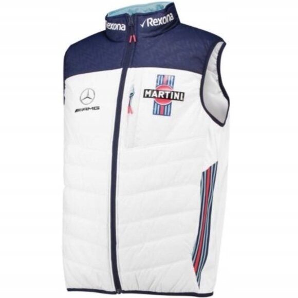 Fanatics Jackets & Blazers - Williams Martini Racing 2018 Kubica Vest Size 10